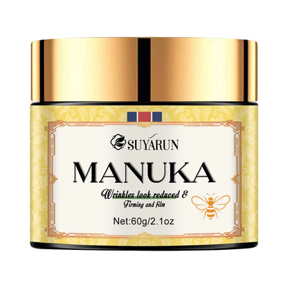 SUYARUN Manuka Honey Collagen & Retinol Moisturizer - Deep Hydration, Skin Repair, Brightening - For All Skin Types.