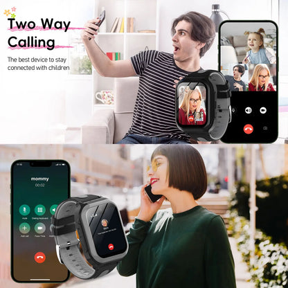 Wonlex 4G Children Smart Watch GPS WiFi Camera Monitor Tracker Phone Watch KT31-X2 Video Call SOS IP67 Waterproof Kid Smartwatch