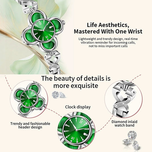 LIGE Smart Quartz Wristwatch Smart Bracelet Ladies Blood Pressure Monitor Fitness Tracker Waterproof Sport Smartwatch Women Gift