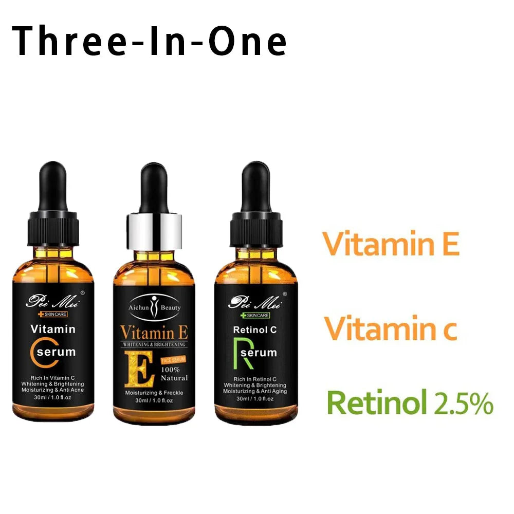 Vitamin C Face Skin Care Essence Korea Original Cosmetics Face Cosmetic Essence Anti-Wrinkle Whitening Essence Skin Care Product