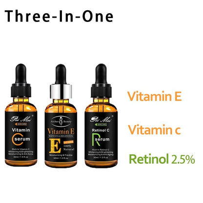 Vitamin C Face Skin Care Essence Korea Original Cosmetics Face Cosmetic Essence Anti-Wrinkle Whitening Essence Skin Care Product