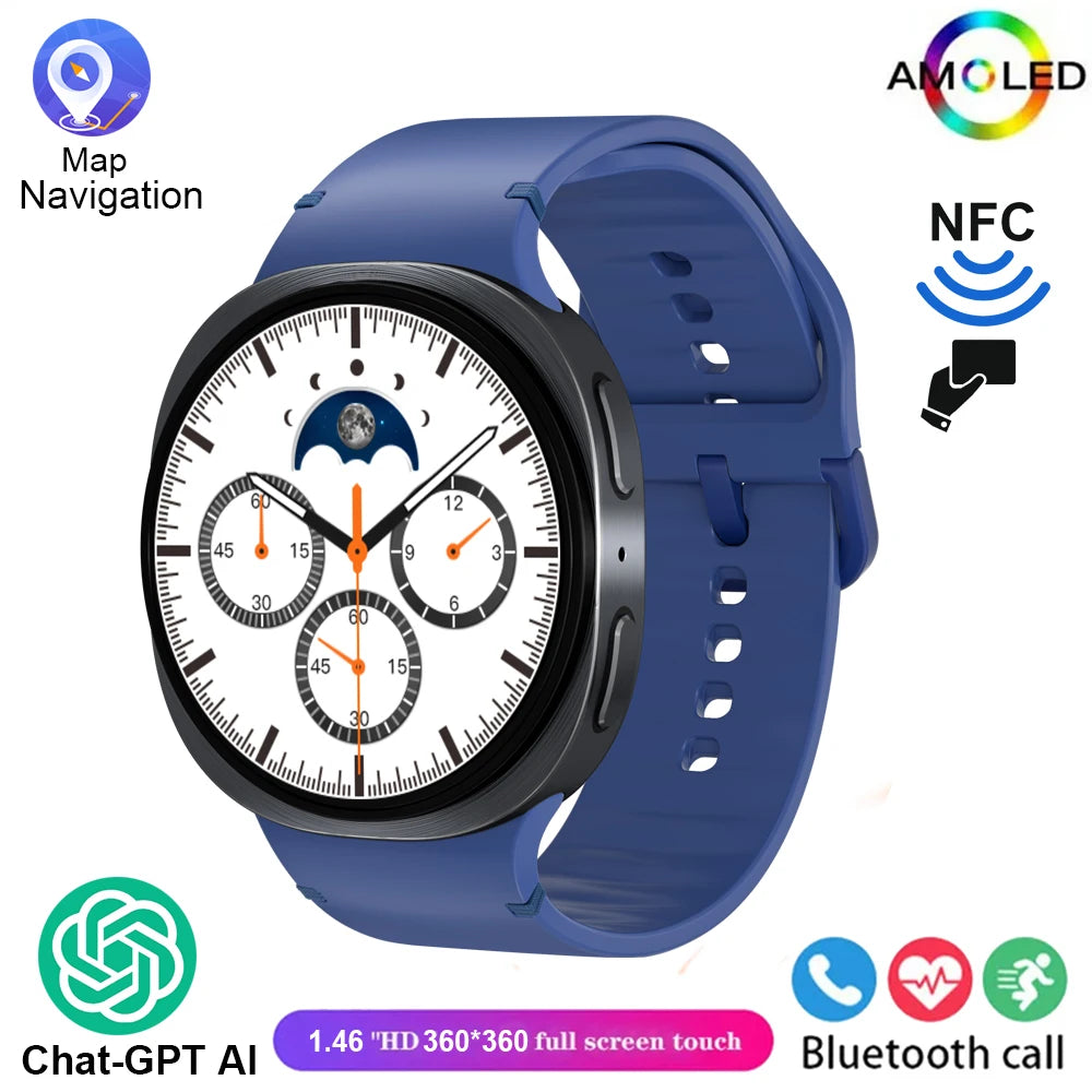 New Watch 8 Ultra Smart Watch Men NFC Health Monitoring Bluetooth Call 100+ Sports Mode IP68 Waterproof Smartwatch Women 2025