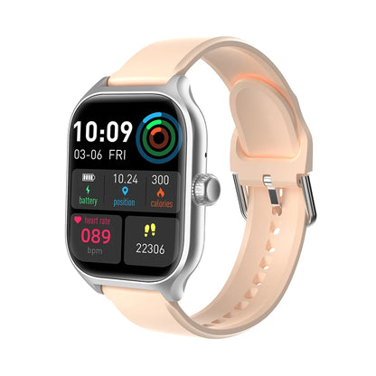 2024 Bluetooth Answer Call Smart Watch Men 1.73 inch Full Touch Fitness Tracker Waterproof Sport Smartwatch Women PK GTS4 Pro