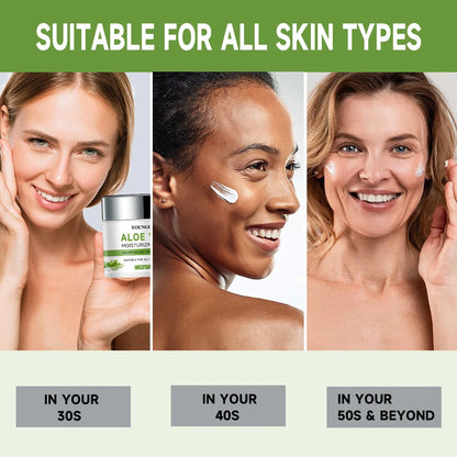 Natural Aloe Vera Gel Face Cream Moisturizing Blackhead Removal Creams For Women Korean Skin Care Products Cosmetics Nourishing