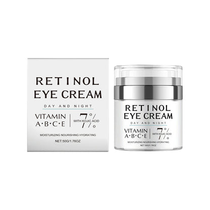 Retinol Eye Cream for Dark Circles Removal Against Aging Anti Wrinkle Remover Puffy Eyes Treatments Under-Eye Fat Removal Cream