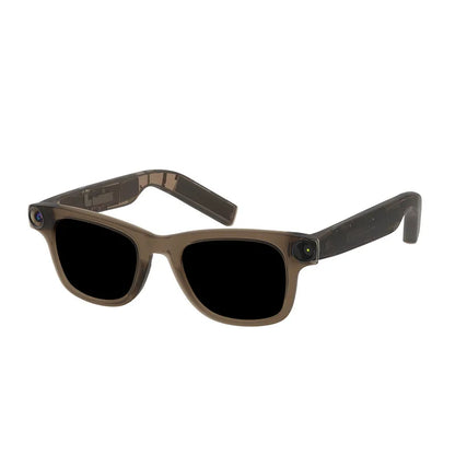 Smart Glasses with 500W Pixel Camera Photography Bluetooth Calling Music Playback Voice Control Head Mounted Sunglasses