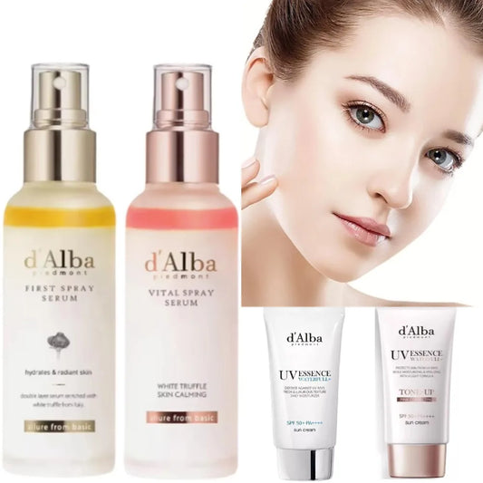 D'Alba Hyaluronic Acid Nicotinamide Face Essence Replenishment Moisturize Shrink Pore Brighten Skin Care Firming Facial serum