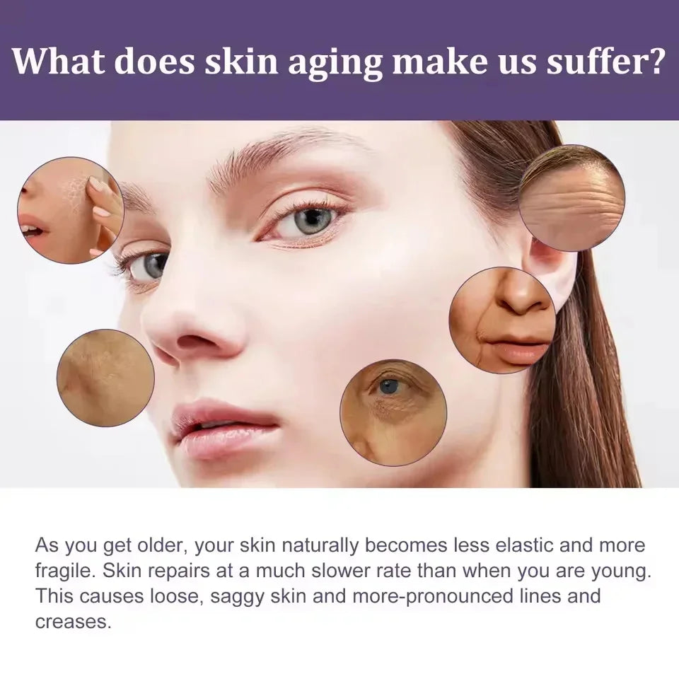 Blue Copper Peptide Wrinkle Remover Serum Instant Firming Lifting Anti-Aging Fade Fine Lines Whitening Korean Skin Care Products