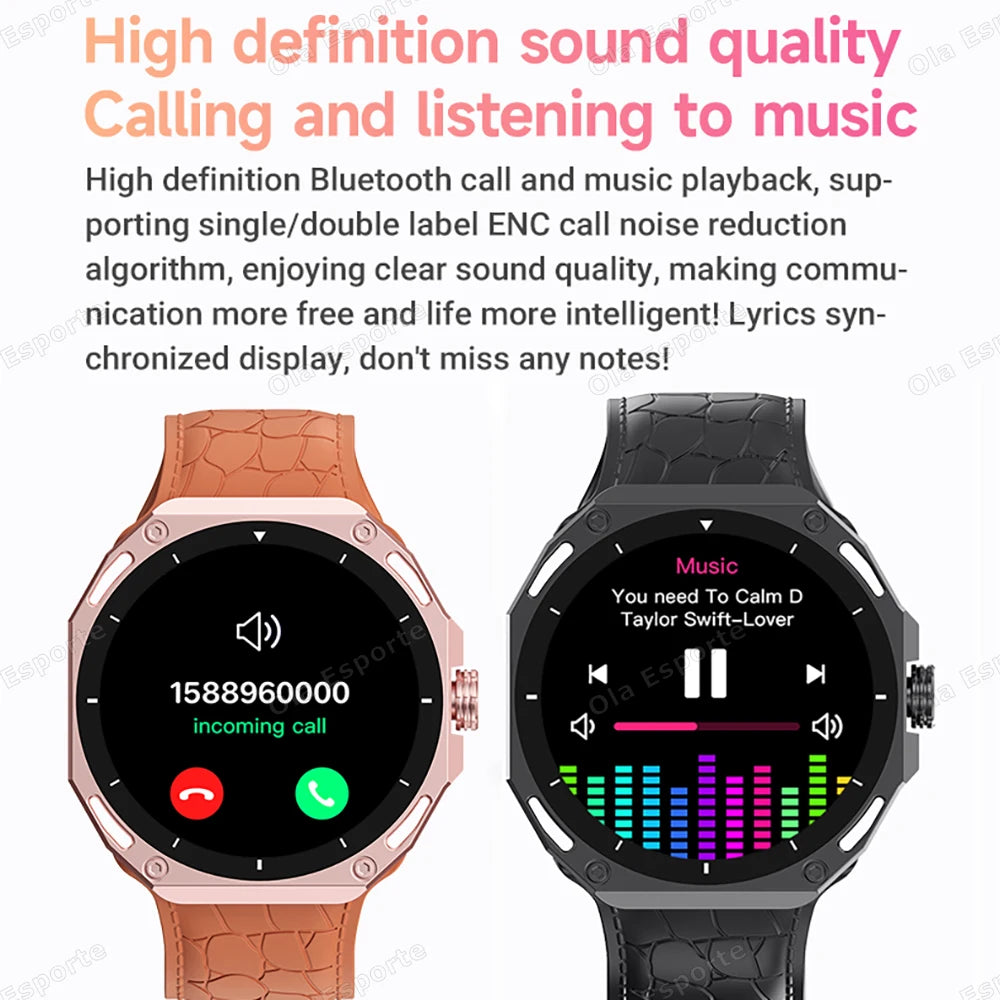 New in 3D Smart Watch Faces Bluetooth Phone Call DIY Watch Face Waterproof 7+1 Strap GPS SmartWatch for Men Women Health Monitor