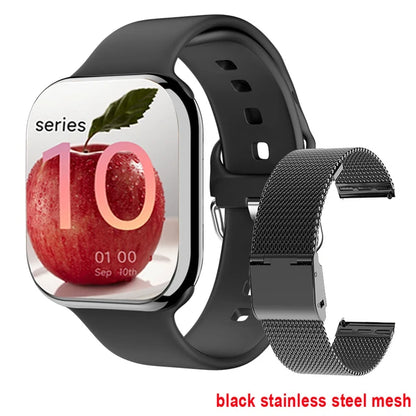 New GPS Watch 10 Smart Watch Men HD AMOLED Memory Music 3D Surround Bluetooth Call Waterproof Smartwatch Woman For Android IOS