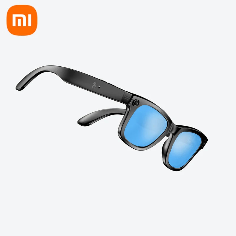Xiaomi Smart Glasses Recording Videos Ai Photo Recognition Answer Translation Large Battery Ip65 Waterproof Bluetooth Glasses