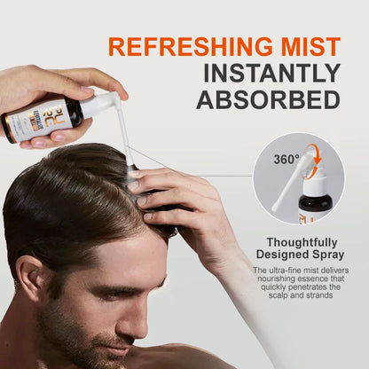 PURC Batana Oil Hair Growth Spray Hair Loss Treatment for Men Women Nourishing Hair Roots Thickening Hair Care Products