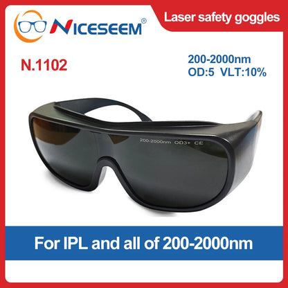 Professional Laser Safety Glasses Goggles 190nm-10600nm Eyewear Protective Eye Protection for Laser protective glasses certified