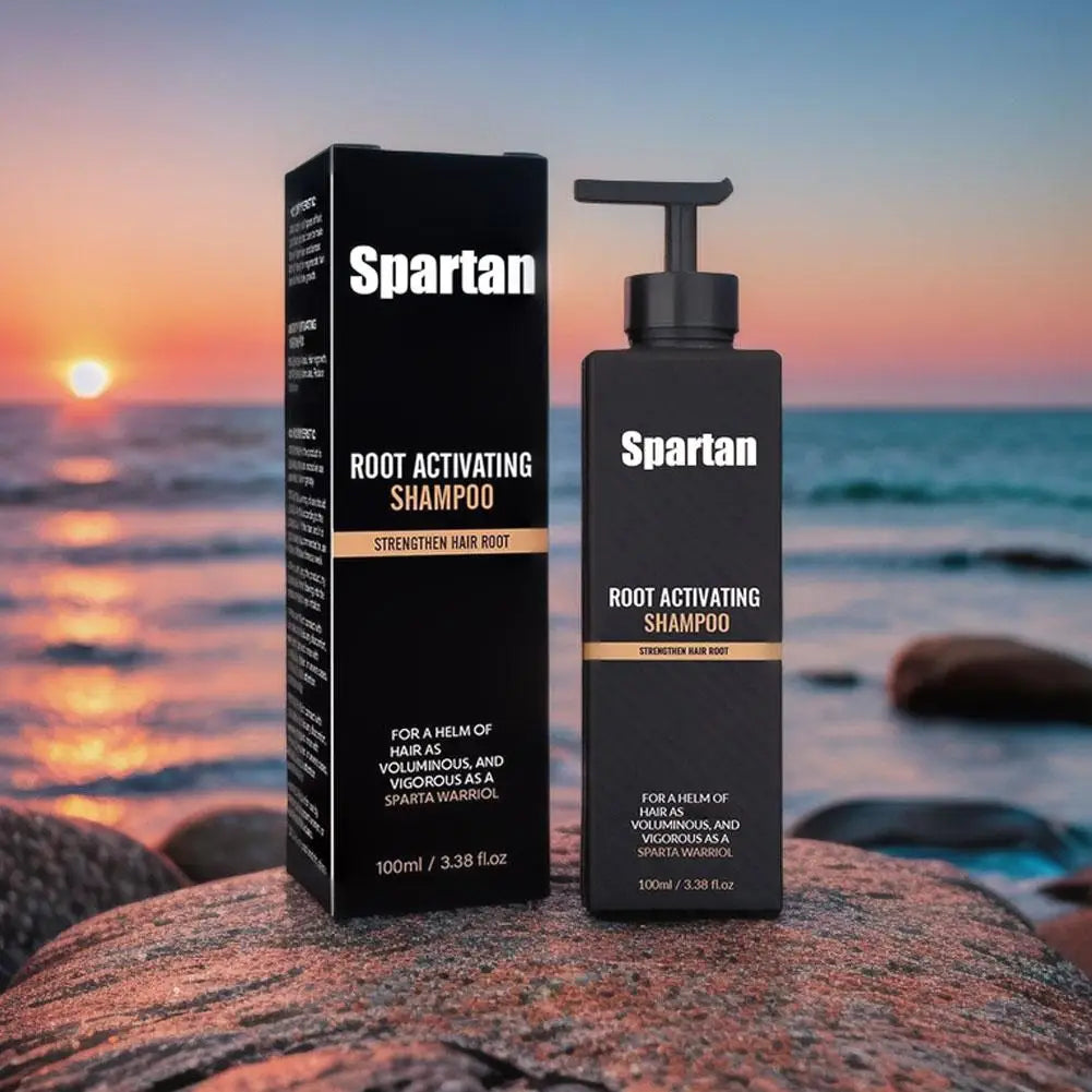Spartan Root Activator Shampoo Anti Hair Loss Shampoo Hair Regrowth Non-irritating Fluffy  Nourishing Shampoo Hair Care Product