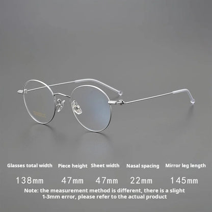 Ultra light Titanium Prescription Glasses Women Men Fashion Design Progressive Optical Glasses Myopia Hyperopia Eyewear FT504Y