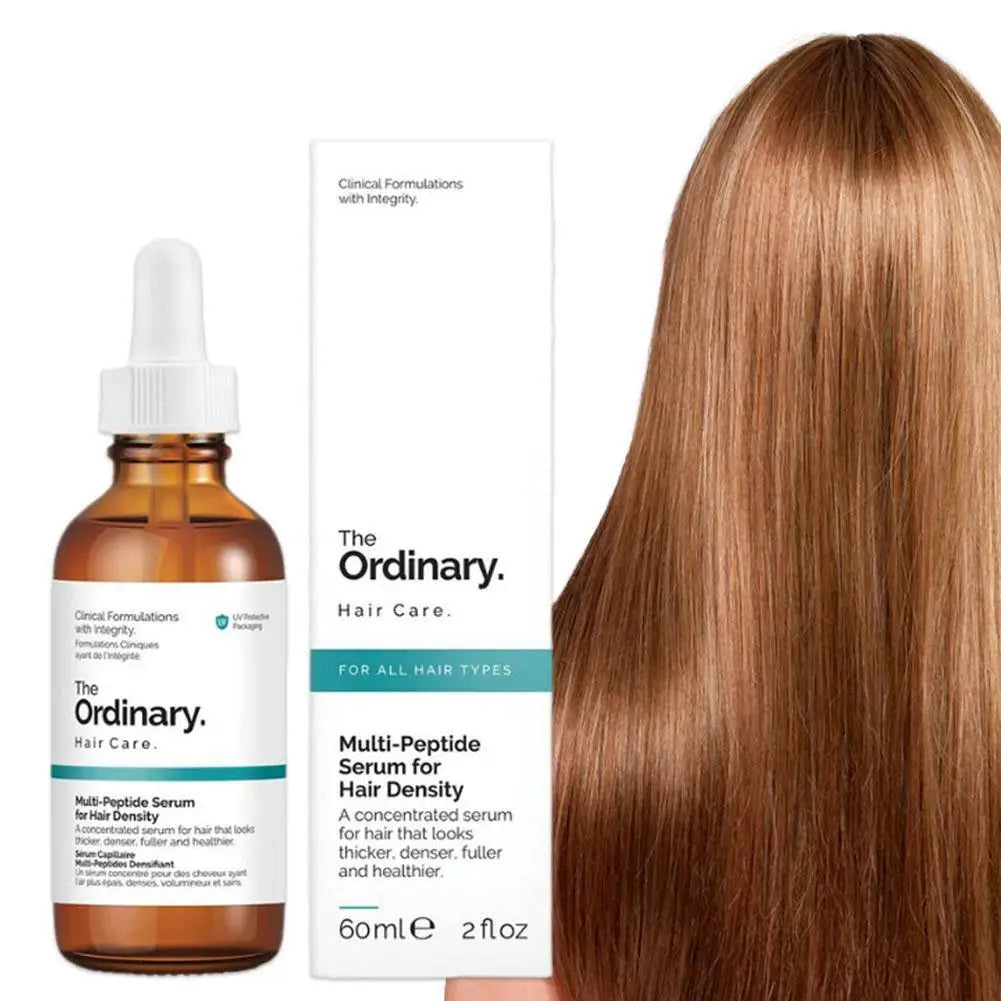 60ml 1 Bottle Advanced Hair Care Serum with Multi-Peptides for Enhanced Hair Density and Scalp for All Hair Types
