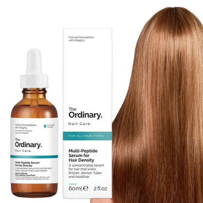 60ml 1 Bottle Advanced Hair Care Serum with Multi-Peptides for Enhanced Hair Density and Scalp for All Hair Types
