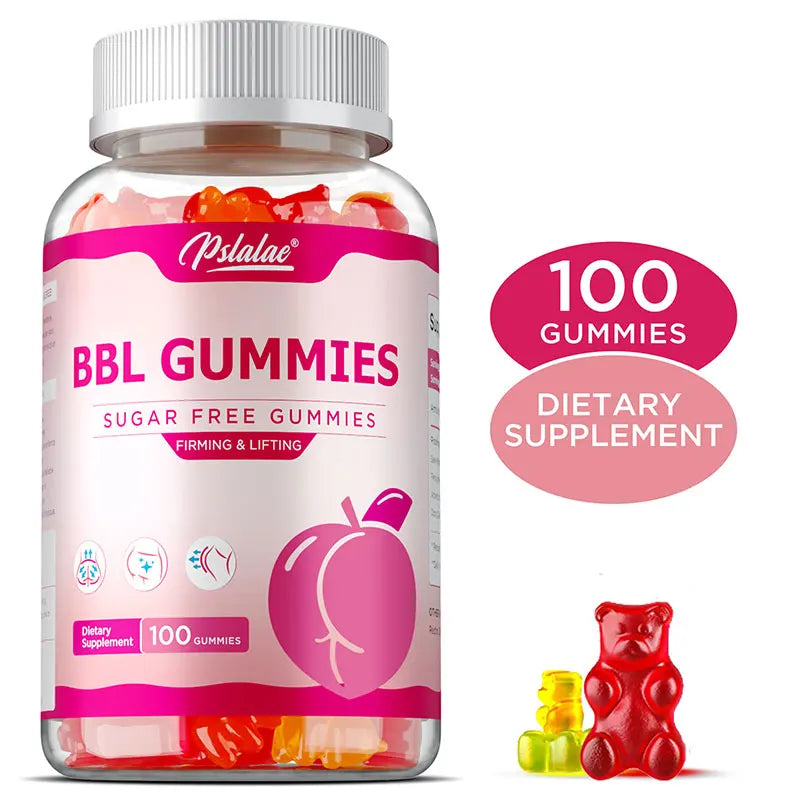 BBL Gummies for Women - Promote Natural Growth of Buttocks, Shape Natural Curves, Improve Appearance and Enhance Confidence