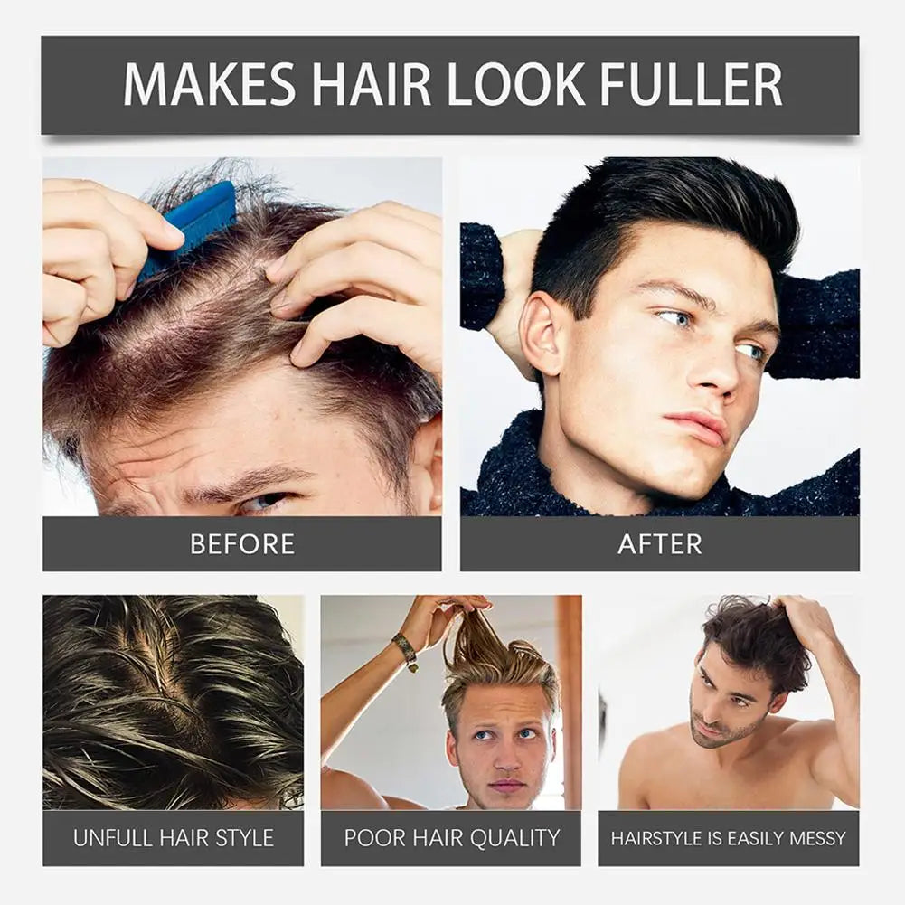 Hair Fill Up Concealer Long Lasting Root Cover Up Dye for Bald Spots and Gray Hair, Hairline Powder for a Natural Volumized Look