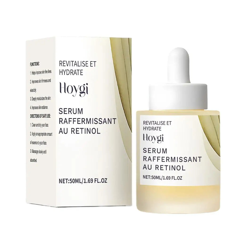 50ml Hoygi Retinol Serum for Face Essence Firming Increase Elasticity Improve Sagging Skin Fade Fine Line Tightening Smooth