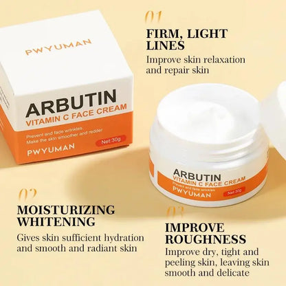 Vitamin C Whitening Freckles Cream Remove Dark Spots Melasma Niacinamide Lighten Melanin Anti-aging Brighten Skin Care Products