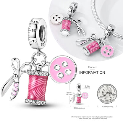 Hot Sale 925 Silver Charms Beads Perfume Animal Butterfly Pendants Fit Original Bracelet DIY Jewelry