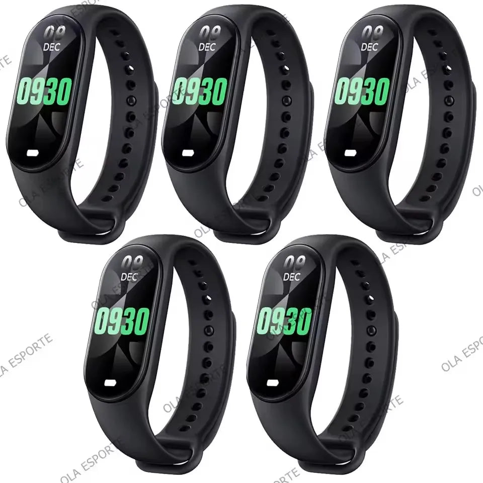 Sports Smart Watch Music Control Fitness Calorie Track Bracelet Phone Information Remind Steps Bluetooth Smart Watches M8 Band