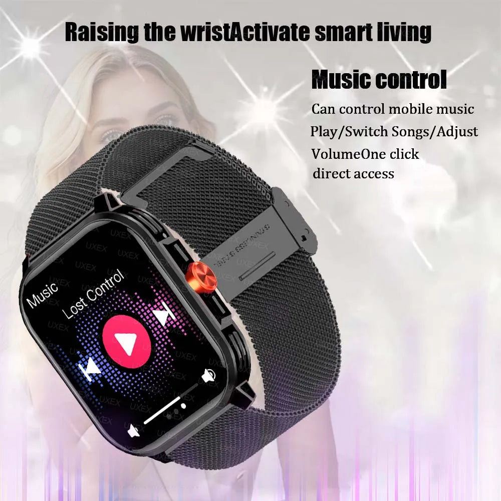 Outside Smartwatch Watch 2.01 HD Full Screen Christmas Gift  Bluetooth Call Custom Photo Women FitnessSmartwatch For Android Ios