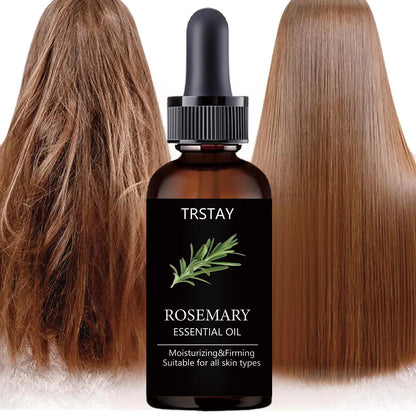 TRSTAY Rosemary Essential Oil for Hair Care Improves Damaged Hair Dredges Blocked Follicles Activates And Growth Lubricates Hair
