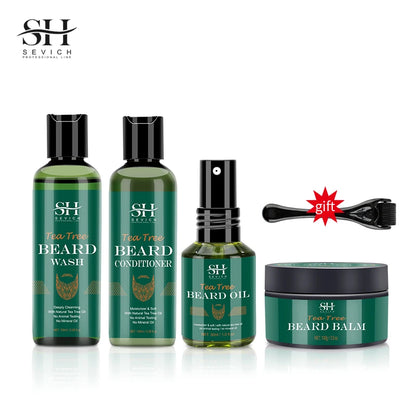 SEVICH Growth Beard Oil for Men Moisturizing Styling Trim Care Thicker Promote Beard Regrowth Strengthen Shine Soften Beard Oil