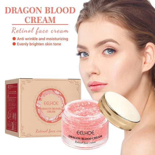 Eelhoe Retinol Face Cream Gently Care Fade Fine Lines Brighten Comfort Restore Natural Skin Soften Nourish Moisturize Face Cream