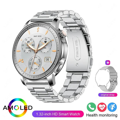 2024 New For Huawei Fashion Smart Watch Women Heart Rate  AMOLED HD Ladies Bracelet Call IP67 Waterproof Heart Rate Smartwatch
