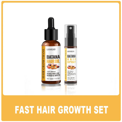 Batana Oil Africa Women Traction Alopecia Treatment Batana Hair Spray 100% Natural Hair Regrowth Hair Loss Crazy Fast Growth Oil