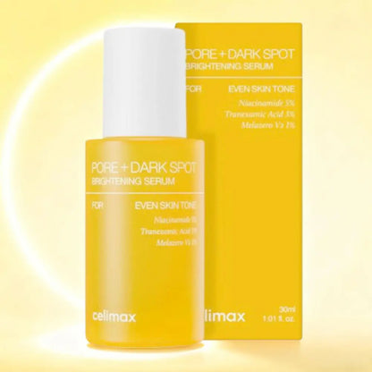 [Celimax] 30ml Pore-brightening Serum Brightening Pore Ampoule for Blemish Removal Reduces Dark Spots Tightens Pores for Women