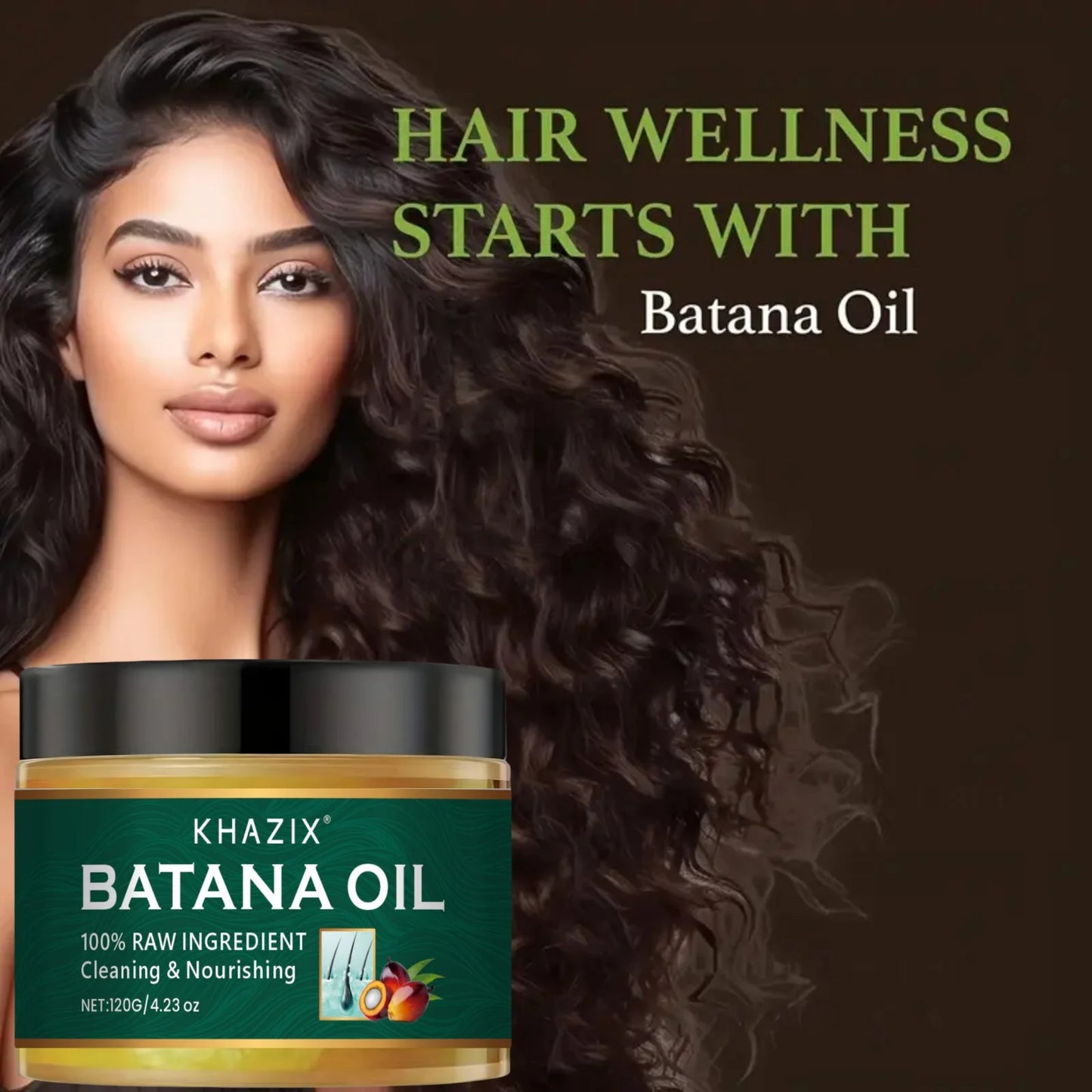 Batana Oil Conditioner Hair Essential Oil Hair Conditioner Solid Cream Hair Mask