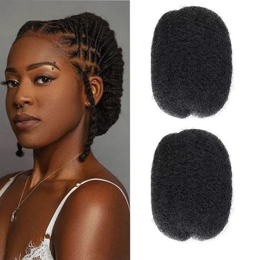 30g--12inch Human Hair Afro Kinky Curly Wave Bulk Extensions Braiding Hair Dreadlocks Bulk Bulks Crochet Hair Extensions