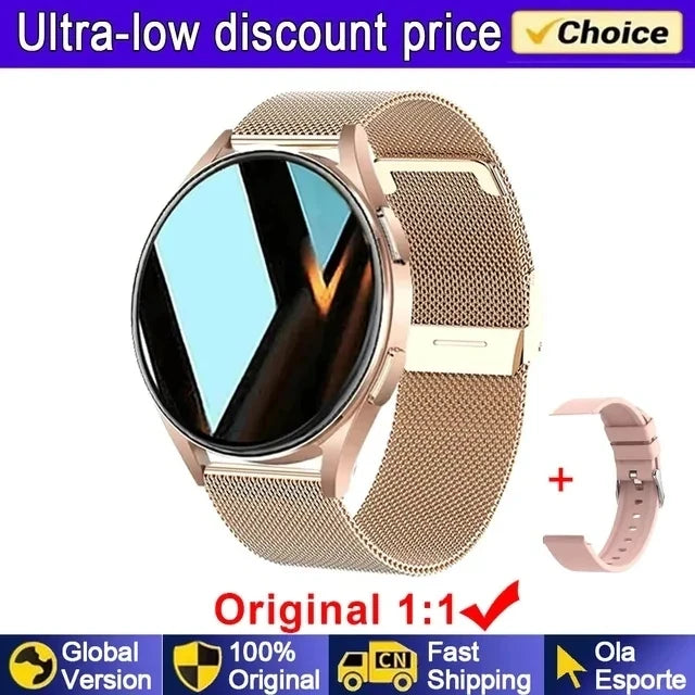 Bluetooth Call Smart Watch 2025 1.39‘’ Inch 240*240 Custom Dials Health Monitor Watch 6 Sports Smartwatch Men Women Android IOS