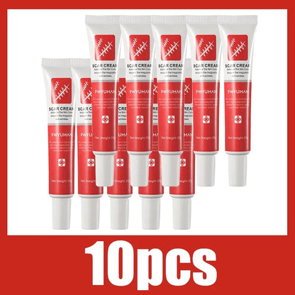 Fast Scar Removal Cream Treatment Stretch Marks Burn Surgical Scar Acne Spots Repair Gel Whitening Moisturizing Smooth Skin Care