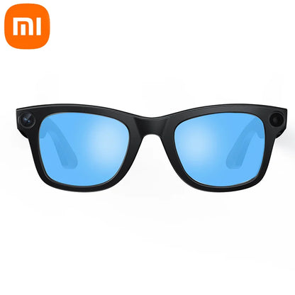 Xiaomi 8K HD AI Smart Camera Glasses With Long-lasting Battery Voice Assistant Control Calling Music Outdoor Photo-grey Glasses