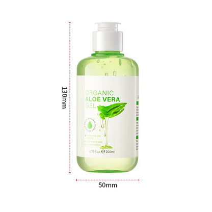 KORMESIC 4pcs Aloe Vera Series Women's Care Kit Natural Organic Aloe Vera Gel Series Facial Care Cleansing Moisturizing Skincare