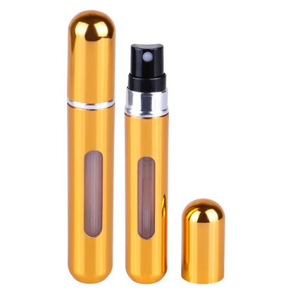 8Ml/5Ml Mini Bottle Refillable Perfume Spray With Spray Scent Pump Empty Cosmetic Containers Portable Atomizer Bottle