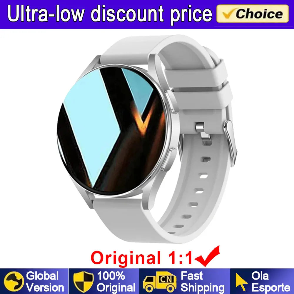 2025 New Smart Watch 6 GPS Tracker Blood Pressure Blood Oxygen Bluetooth Calls Sports Fitness Waterproof Smartwatches Men Women