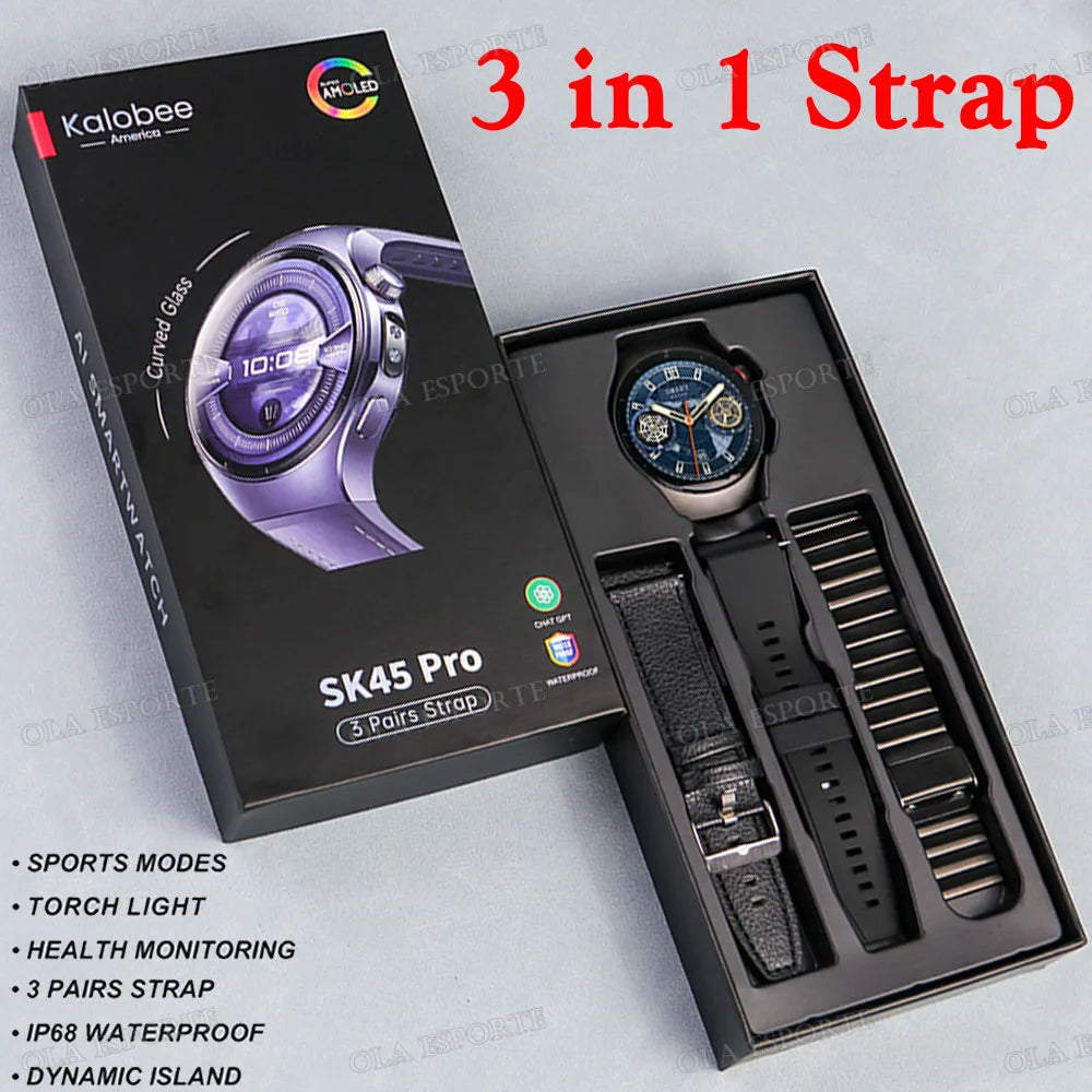 2025 New Smart Watch GPS Tracker Sport Smart Watch Men Women Bluetooth Call Heart rate Health Monitor IP68 Waterproof SmartWatch