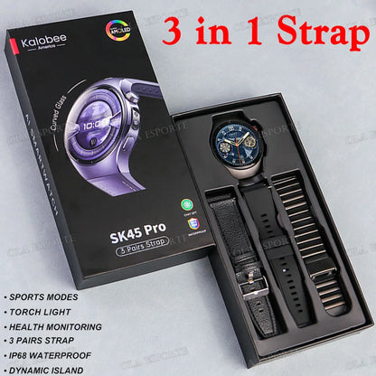 2025 New Smart Watch GPS Tracker Sport Smart Watch Men Women Bluetooth Call Heart rate Health Monitor IP68 Waterproof SmartWatch