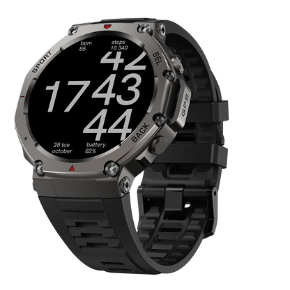 Smart Watch For T-Rex 3 GPS Smartwatch AMOLED Touch Screen 5ATM Outdoor Compass Smart Fitness Sport Monitor Men Watch ForXiaomi