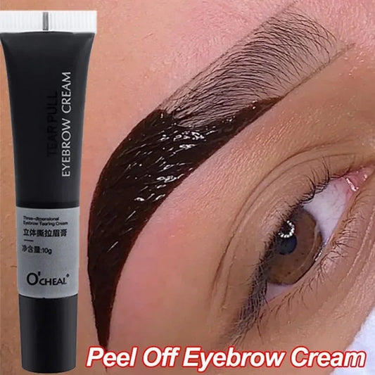 Waterproof Peel Off Eyebrow Gel Semi-Permanent Matte Eye Brow Tattoo Tint Dye Eyebrow Enhancer Cream Make Up Cosmetics화장품