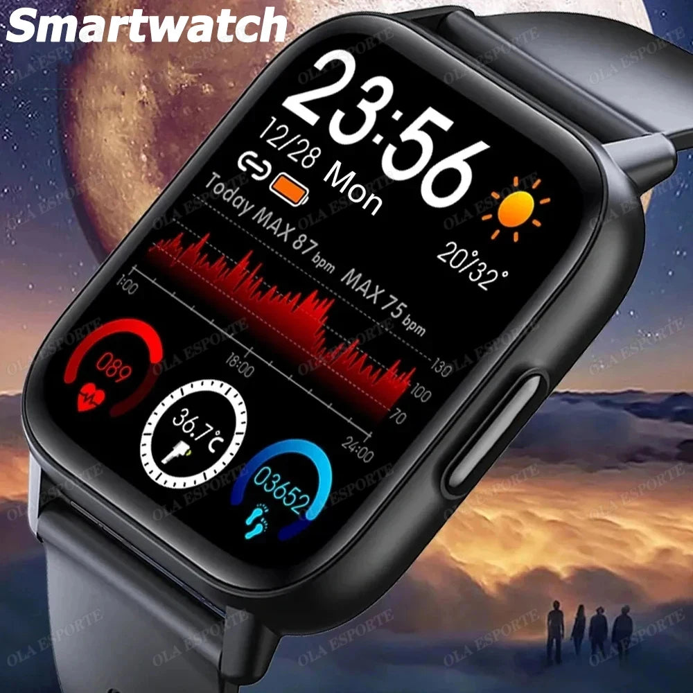 New Women Bluetooth Call Smart Watch Heart Rate Menstrual Tracking Health Smartwatches Waterproof Men Smartwatch For Android IOS