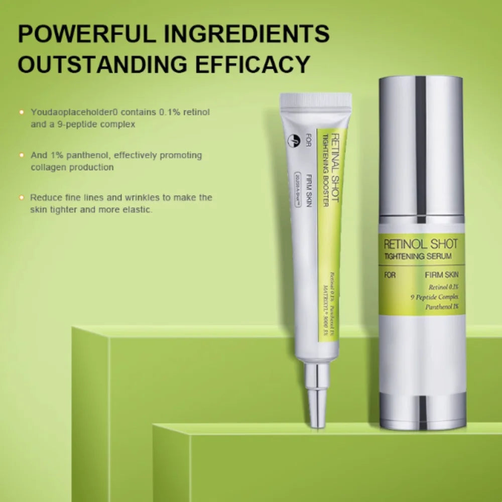Retinol Shot Serum Fade Fine Lines Smoothing Antioxidant Wrinkles Corrector Gentle Skin Brightening Dark Spot Firming Essence