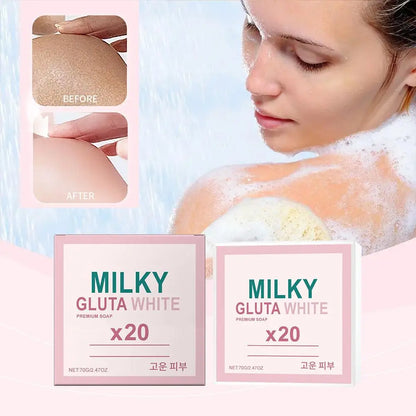 Natural Lotion Milk Cleaning Soap Whitening Skin, Deep Cleansing And Nourishment Excess Oil Moisturizing Fragrance Milk Soap