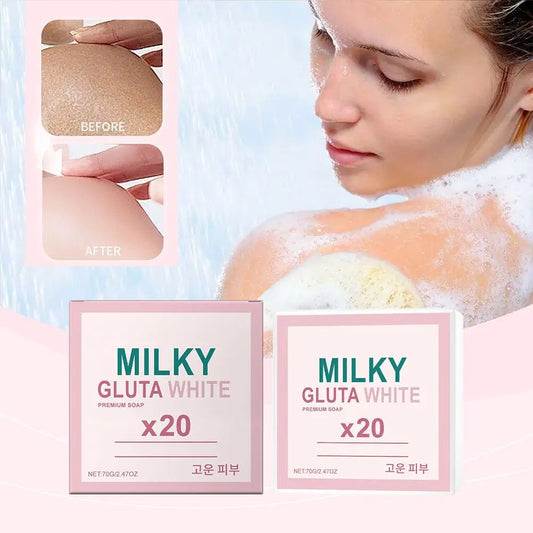 Natural Lotion Milk Cleaning Soap Whitening Skin, Deep Cleansing And Nourishment Excess Oil Moisturizing Fragrance Milk Soap